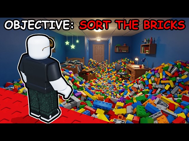 Getting #1 LEADERBOARD in Roblox sort the bricks...