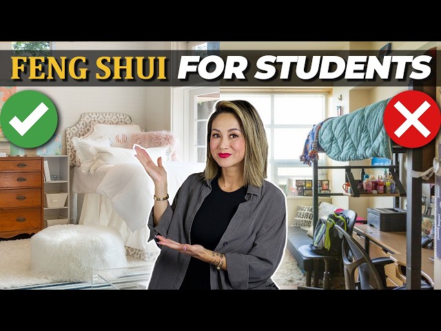 Dorm Room Feng Shui: Layout Tips for Better Grades & Focus | Julie Khuu