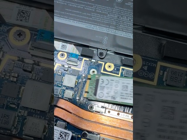 How to Replace a Broken NVMe Slot on a Laptop Motherboard | Repair & Replacement