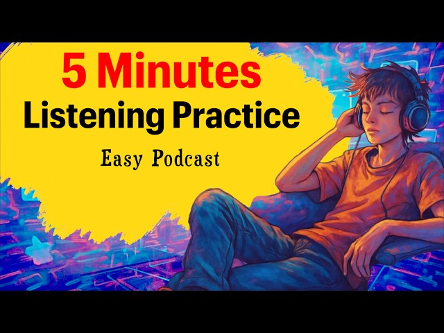 5 Minutes English Listening Practice | Learn English Vocabulary the Right Way | English Unleashed