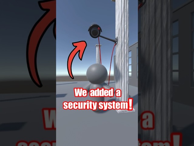We added some camera's into our videogame! #gamedevelopment #coopgames #gaming