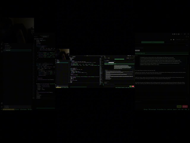 Claude Opus 5.5 Built This Game in My AI Editor 🥷🔥 #shorts  #ai #gaming #buildinpublic #coding #tech