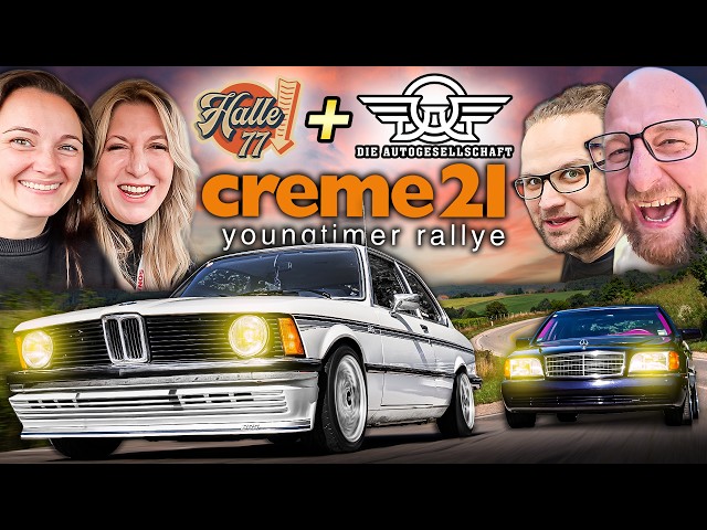 Die VERRÜCKTESTE RALLYE Deutschlands ist ZURÜCK! - Creme21Youngtimerrallye 2026 - WIR geben GAS!