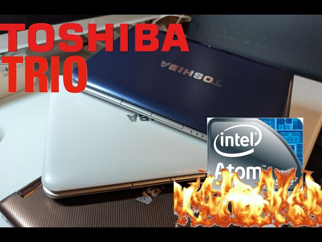 A Trio of Toshibas: Unboxing, Look at and Tinker with Toshiba NB305 netbooks.