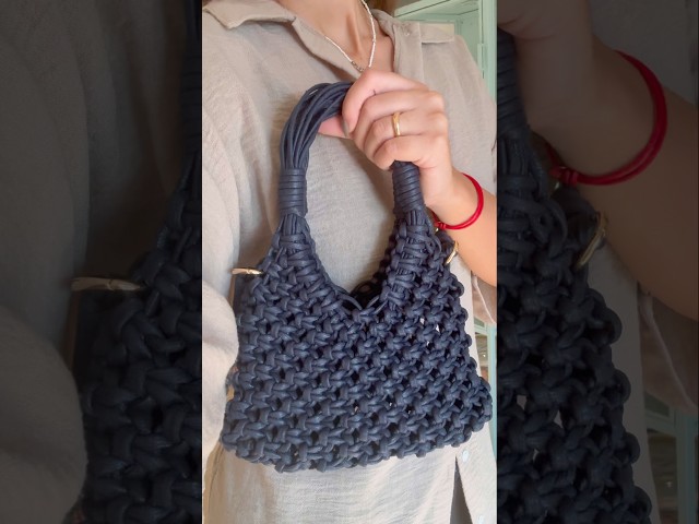 Tutorial Vannifique Bag on line 🤗 #macrametutorial #macramebag