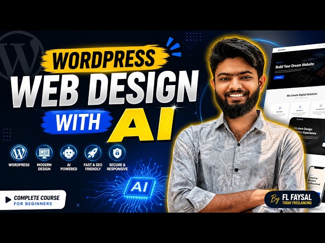 Wordpress Web Design With Ai Bangla course