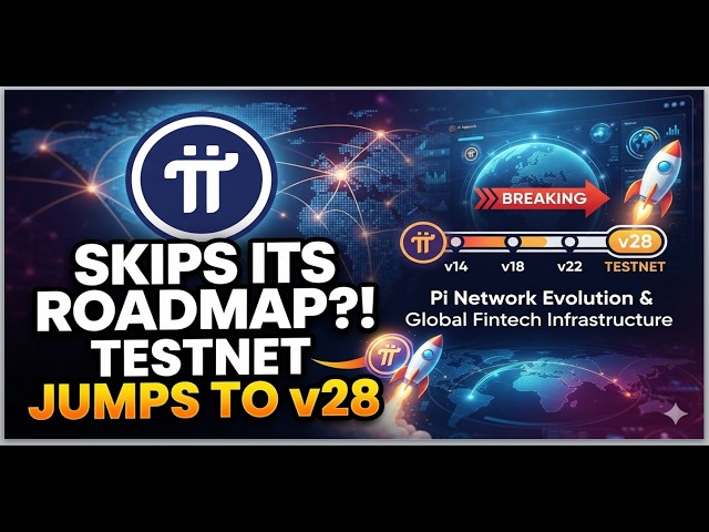 Pi Network SKIPS Its Own Roadmap? Testnet Jumps to v28 | Pi Network Evolution and Global Fintech