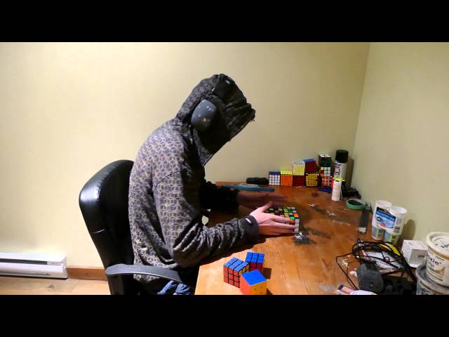 3x3 Multiple Blindfolded 9/9 49:54