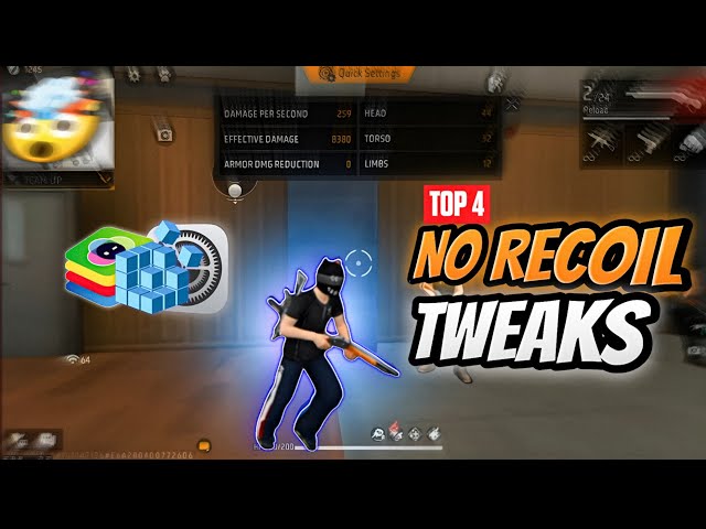 🔥Top 4 Brazilian No Recoil Tweaks For 97% Headshot Rate 🤯