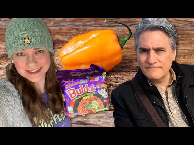 Val & I Try The New Samyang Habanero Lime Ramen