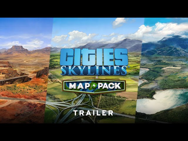 Map Pack 4 | Announcement Trailer | Cities: Skylines