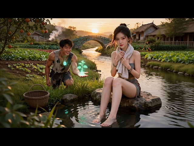 深山撞見寡婦洗澡，以為走了桃花運，卻意外覺醒神級庇護系統！抬手點化萬物，野草變靈藥，從此全村美女我說了算！#短劇#逆襲#爽文#系統#穿越