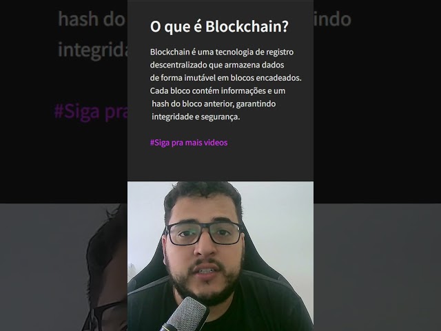 O que é blockchain ? #shorts #code #programação #javascript #17
