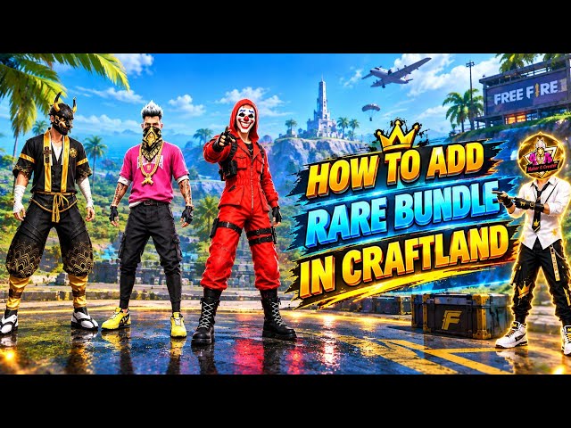 How to add rare bundle in crafland #crafland 