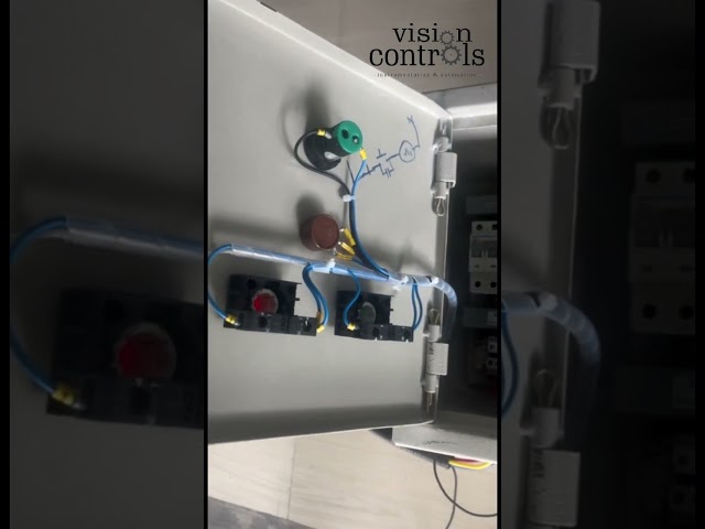 VFD Control Panel Rewiring #visioncontrols #industrialautomation