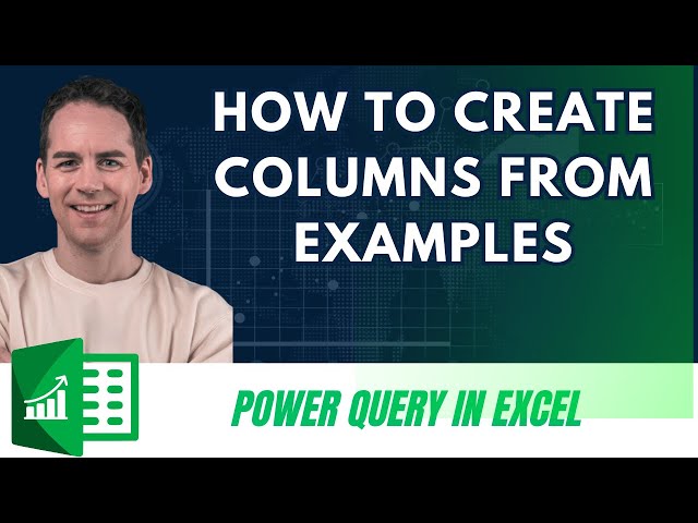 Power Query - How to create columns from Examples