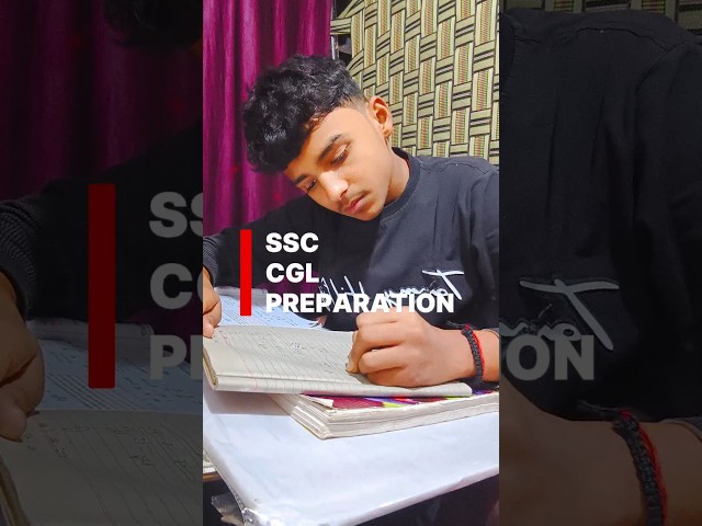 Another day of SSC CGL preparation 📈 | #ssc #ssccgl #aspirants #aspirantlife #motivation #shortsfeed