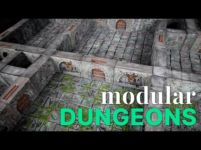 DIY Magnetic Dungeons with Fully Working Doors!
