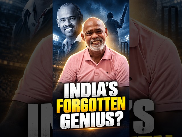 Vinod Kambli | The Left-Hander India Should Never Forget | Mikkhail Vaswani for Cricfit #shorts