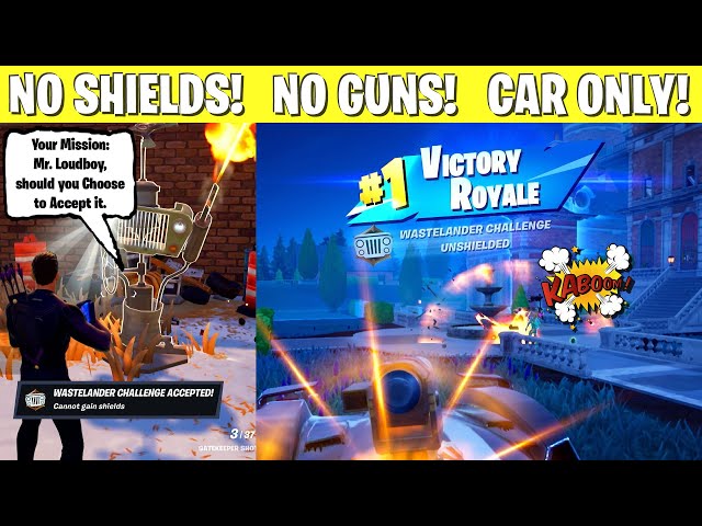 Wastelander Challenge Accepted! - Victory Royale! - Fortnite Zero Build Solo Battle Gameplay