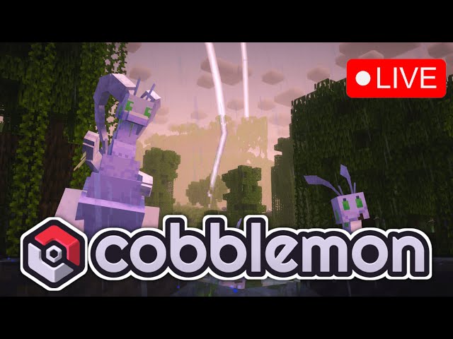 🔴 Join My Cobblemon Server NOW! Catching Goodra & Playing with Viewers 🎮🔥