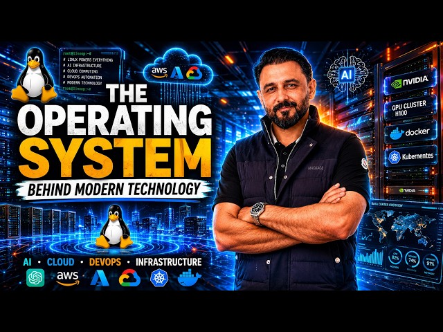 Why Linux Is the Backbone of AI, Cloud, and Modern IT Infrastructure | OS Linux Windows IOS