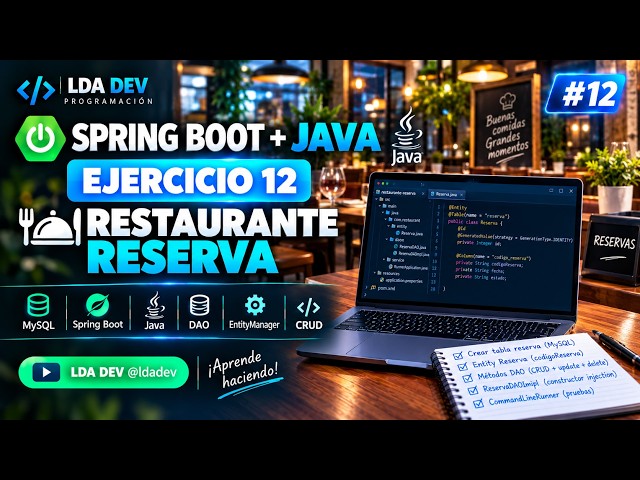 12SPRINGBOOT+MYSQL RESTAURANT LDADEV
