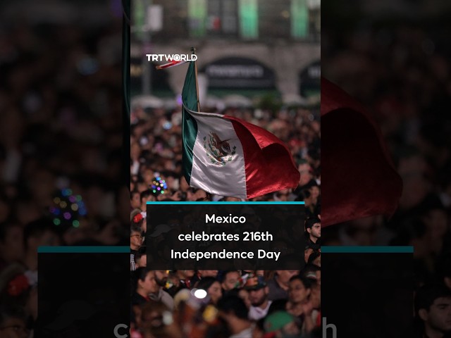 Mexico marks 216th Independence Day with traditional ceremony