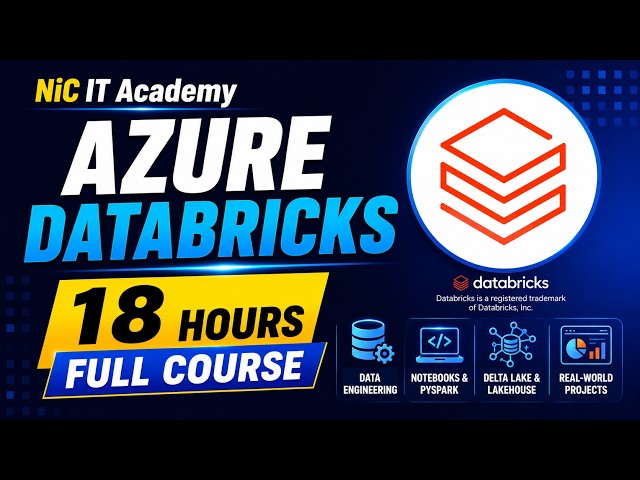 Microsoft Azure Databricks Full course | Databricks tutorial Basic to advanced level