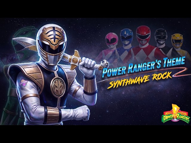 Xynapsis - Power Rangers Theme | Synthwave Rock Remix [Mighty Morphin 90s Tribute]