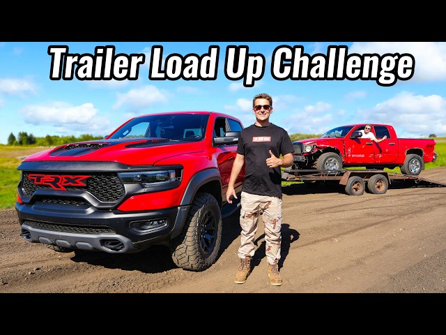 CboysTV Trailer Load Up Challenge!