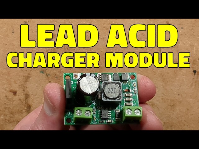 Exploring a lead acid battery charger module (with schematic)