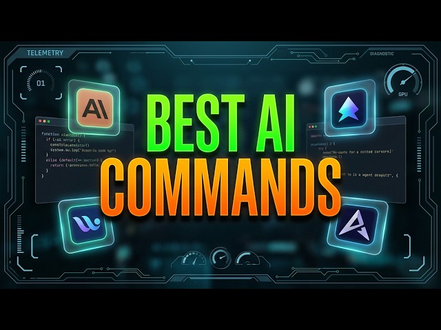 You're Using 10% of Your AI Coding Tool — 40 Commands That Change That