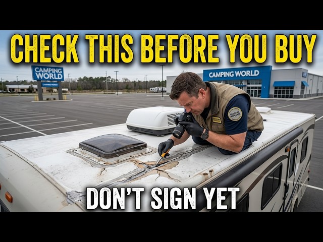 RV Inspector Reveals The 6 Checks Dealers PRAY You Skip (Most People Miss #3)