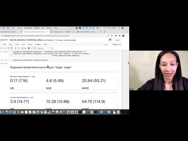 ML monitoring with Evidently. A tutorial from CS 329S: Machine Learning Systems Design.