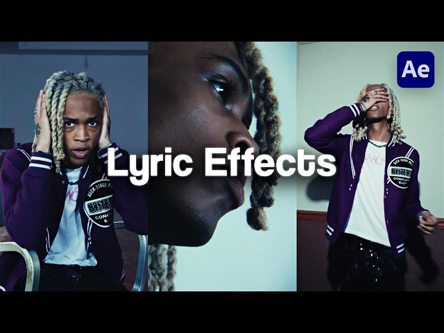 How to create LYRIC Effects (After Effects)