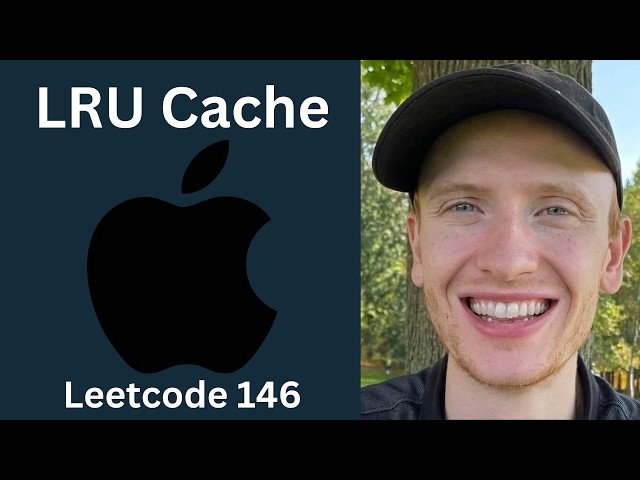 LRU Cache - LeetCode 146 - HashMaps (Python)