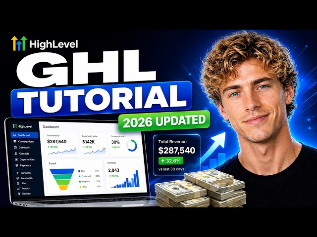 GoHighLevel Tutorial For Beginners | 2026 Updated GoHighLevel Walkthrough