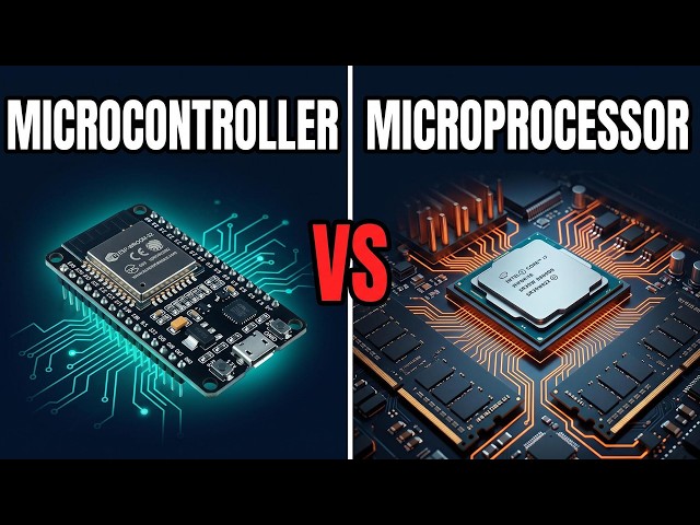 Microcontroller vs Microprocessor: What's the Difference?