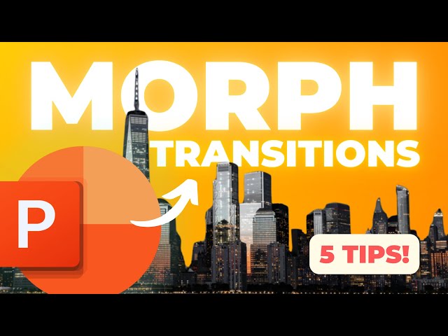 5 Best Morph Transitions in PowerPoint 2025 🔥 - Easy Step-by-Step Tutorial