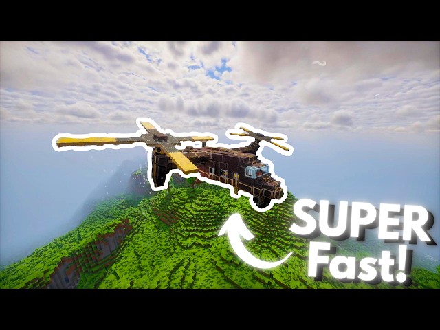 I made an Osprey in Create Aeronautics! Here's how YOU can get it | Minecraft VTOL Showcase