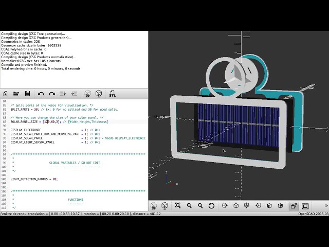 OpenSCAD Parametric Example