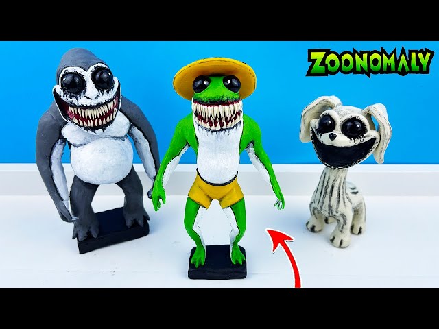 Making new Zoonomaly Mobile game characters with clay