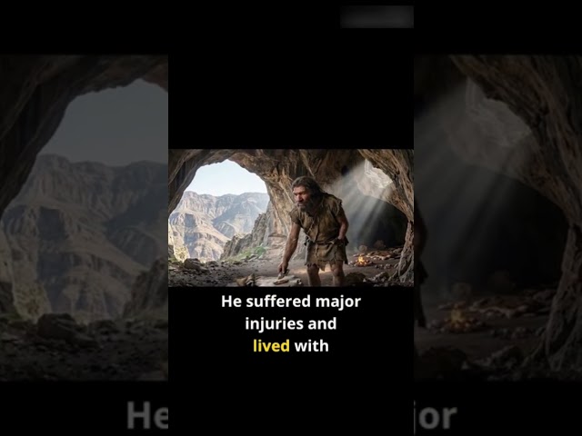 This Injured Neanderthal Somehow Survived