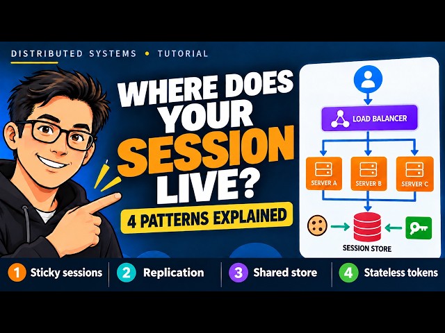 How Distributed Systems Manage Session State: 4 Patterns Explained