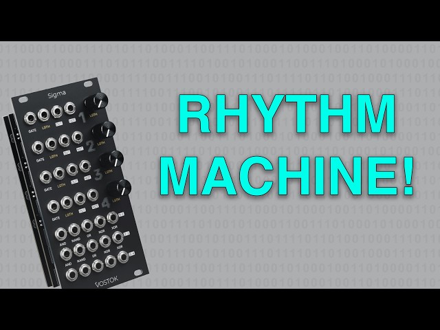 Vostok Instruments SIGMA - Modular Rhythm Computer!