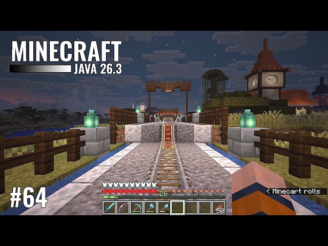 MINECRAFT - JAVA 26.3 // 64 // LAPTOP Gameplay