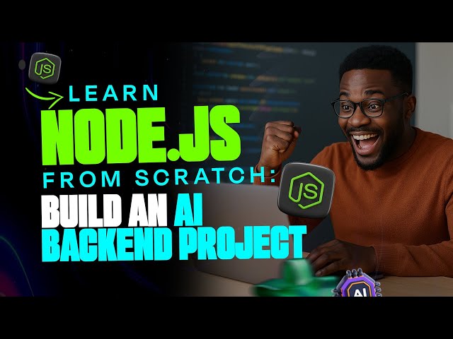 Node.js Full Course| Build a Complete AI Backend - Express, MongoDB, JWT & OpenAI