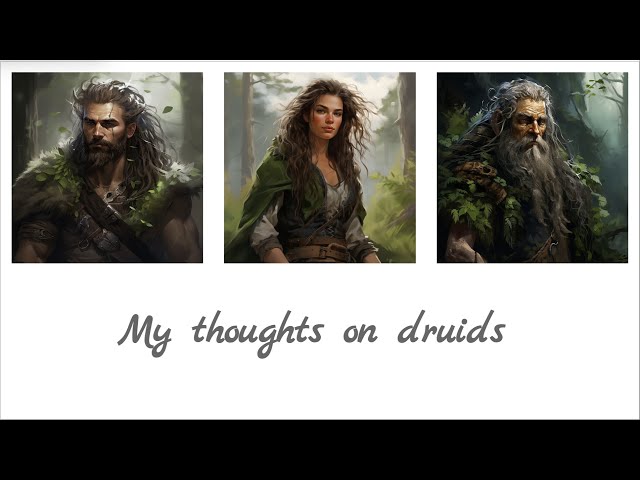 Druids Are Not My Favorite...Here's Why