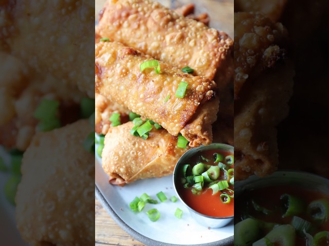 Buffalo Chicken Egg Rolls 🔥
